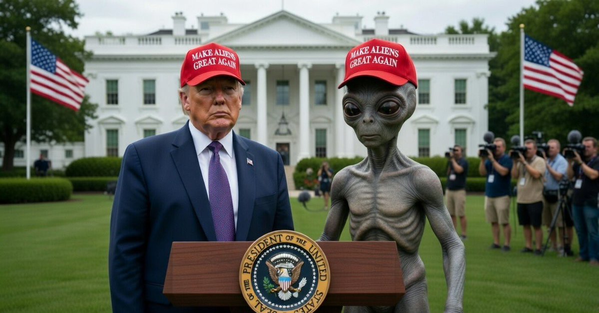 Make Aliens Great Again tweet media