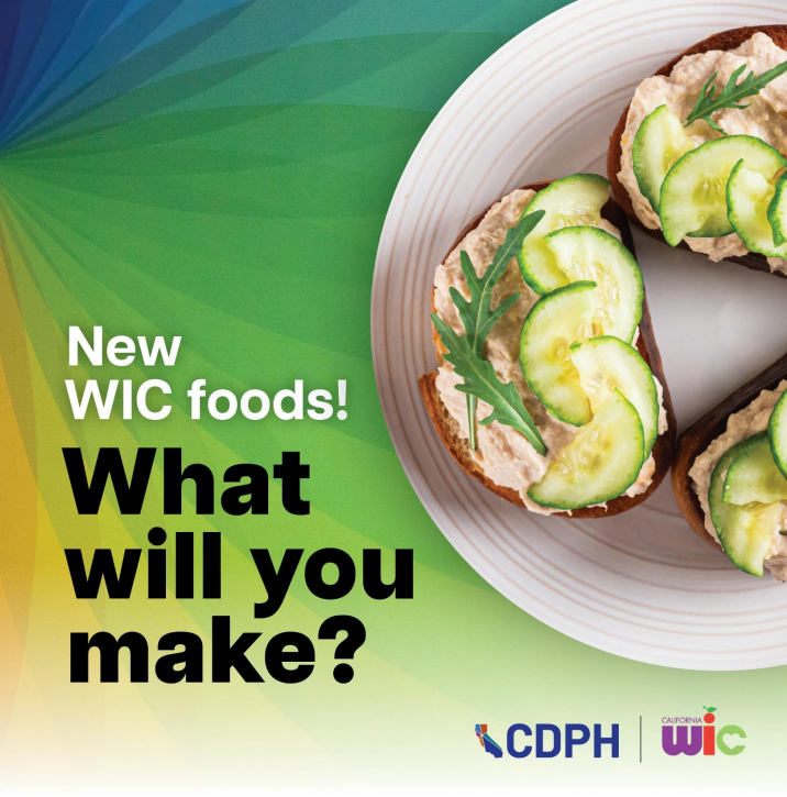 tvhcorg's tweet photo. Your WIC food s are better, with choices that help you make even more healthy meals for your family . Time to get creative in the kitchen! Try this easy, healthy recipe with WIC approved foods:

Quick Tuna and Veggie Toast:
1. Toast 2 slices of whole wheat bread.
2. Mix a can of light tuna with a little plain yogurt and a squeeze of lemon in a bowl.
3. Spread the tuna mix on the toast slices.
4. Top with sliced cucumber and arugula.
5. Add your seasoning of choice.

What new meal will you create with your new WIC foods? See your
new food options at https://t.co/4a28bAmWYL.

#NewWICFoods #WIC #WICRecipes #CaliforniaWIC