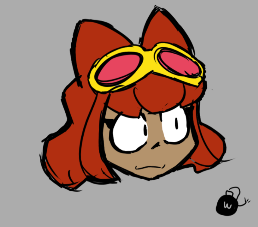 wadablab's tweet photo. colored her #gameoverse https://t.co/WcXgy1Bfiz