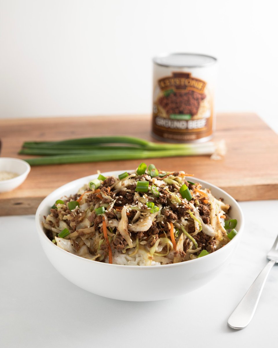 KeystoneMeats's tweet photo. 🎉 Congrats, you made it to the end of the week! Reward yourself with this quick &amp; easy Beef Egg Roll in a Bowl made with Keystone.👇
📌 Save this recipe for nights when you need dinner ready in 15 minutes or less. https://t.co/ucmQGy1Kct
