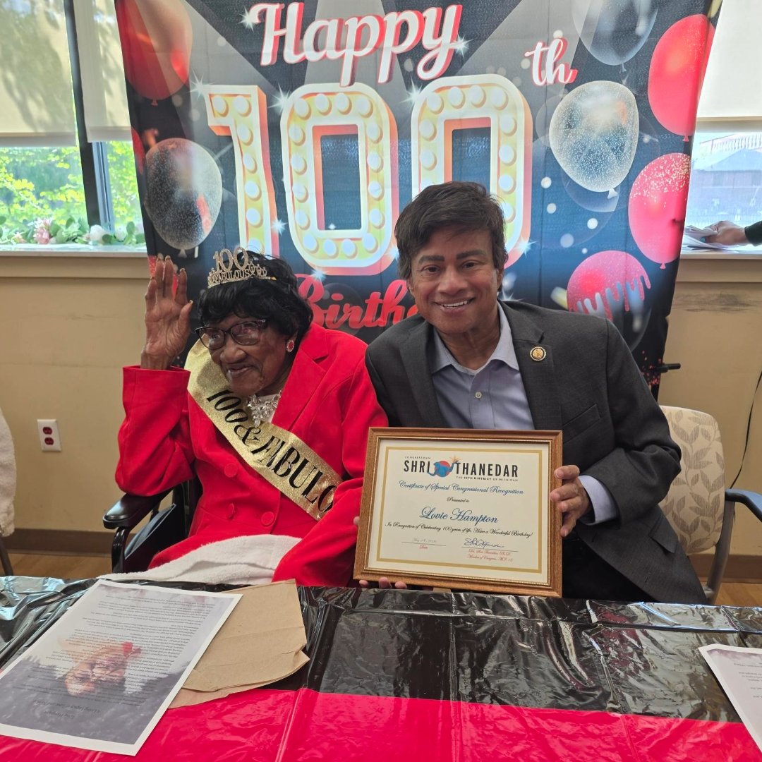 Congressman Shri Thanedar tweet media