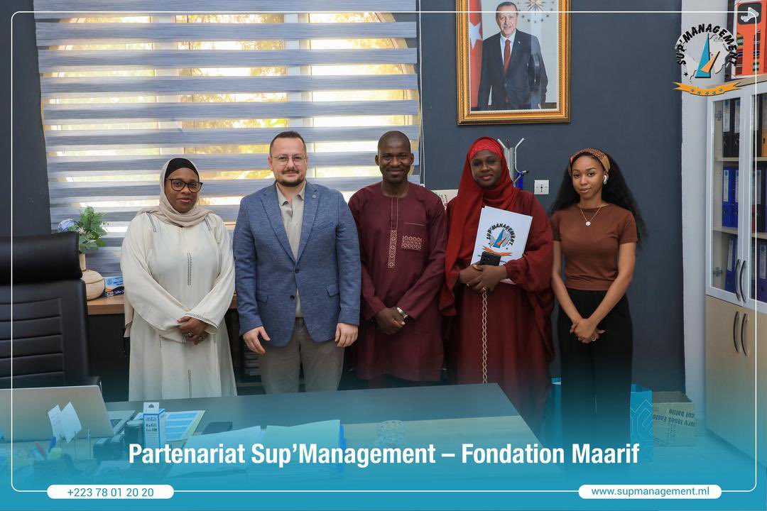supmali's tweet photo. 🤝 Sup’Management et la Fondation MAARIF renforcent leur partenariat autour d’une vision commune : l’excellence académique.

Une nouvelle étape porteuse de grandes opportunités pour les futurs étudiants 🎓

@maarifML https://t.co/GI4x0WoRaJ