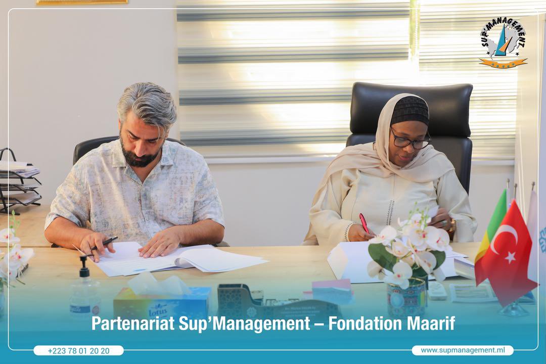 supmali's tweet photo. 🤝 Sup’Management et la Fondation MAARIF renforcent leur partenariat autour d’une vision commune : l’excellence académique.

Une nouvelle étape porteuse de grandes opportunités pour les futurs étudiants 🎓

@maarifML https://t.co/GI4x0WoRaJ