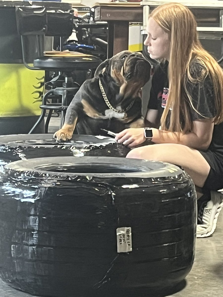 cmoracing's tweet photo. We have a dispute on tires taking place here! https://t.co/6UV3Yi8OiX