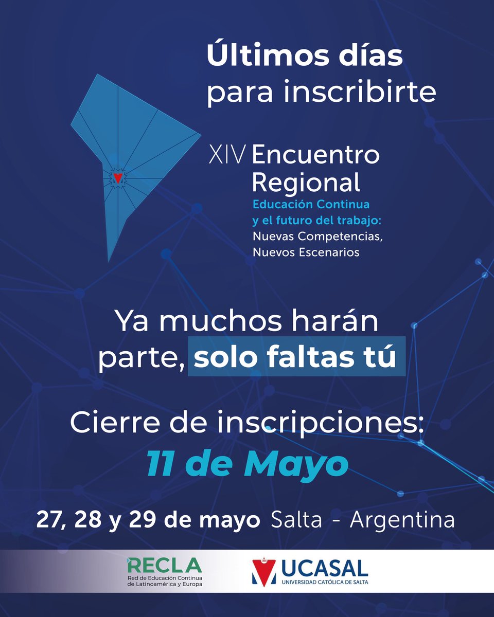 Red de Educación Continua de Latinoamérica y Europ tweet media
