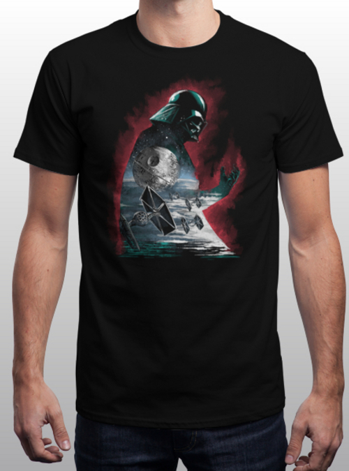"The Dark Sithlhouette" is today's tee on qwertee.com RePost for a chance at a FREE TEE!