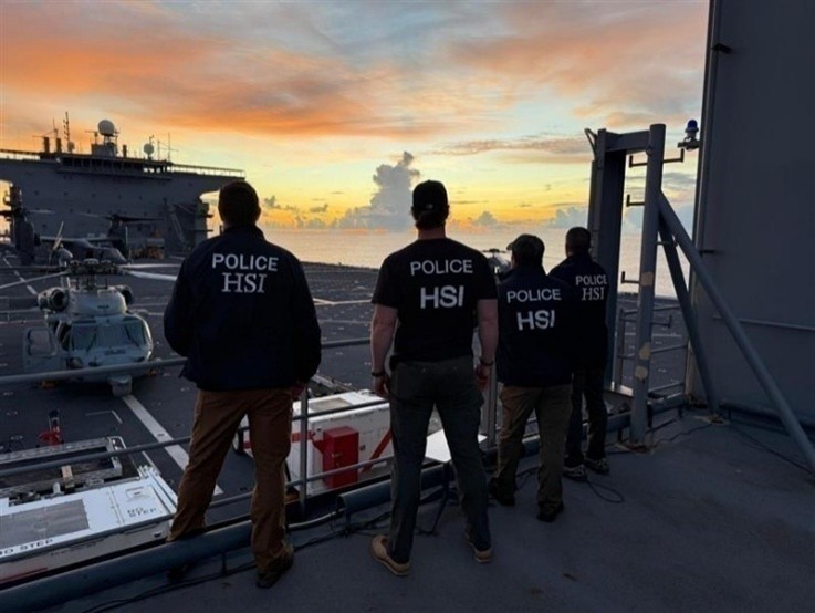 HSI_HQ's tweet photo. HSI special agents boarded the M/T TIFANI and M/T PHONIX April 27 — executing federal warrants to seize both tankers and over 4M barrels of Iranian oil valued close to $400M. https://t.co/dGl1awgRmI