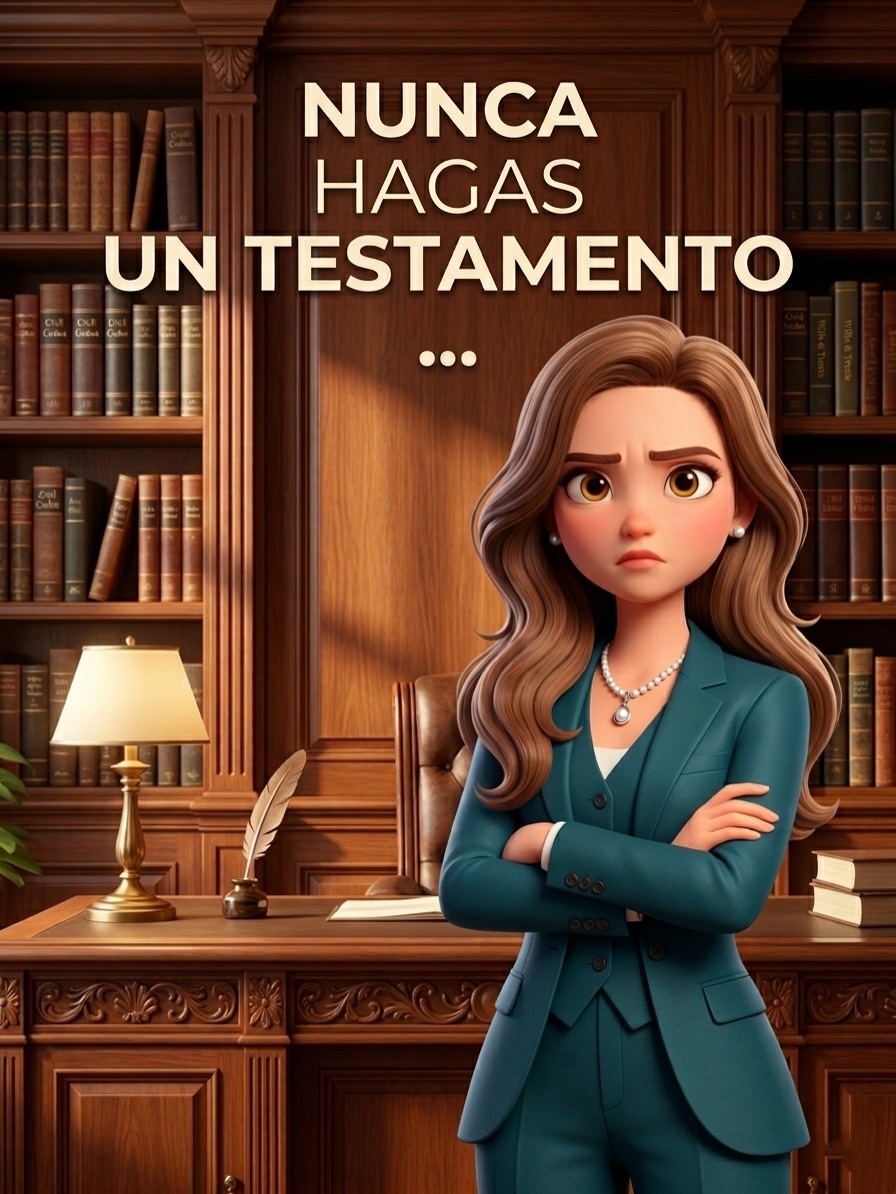 NUNCA HAGAS UN TESTAMENTO

🧵