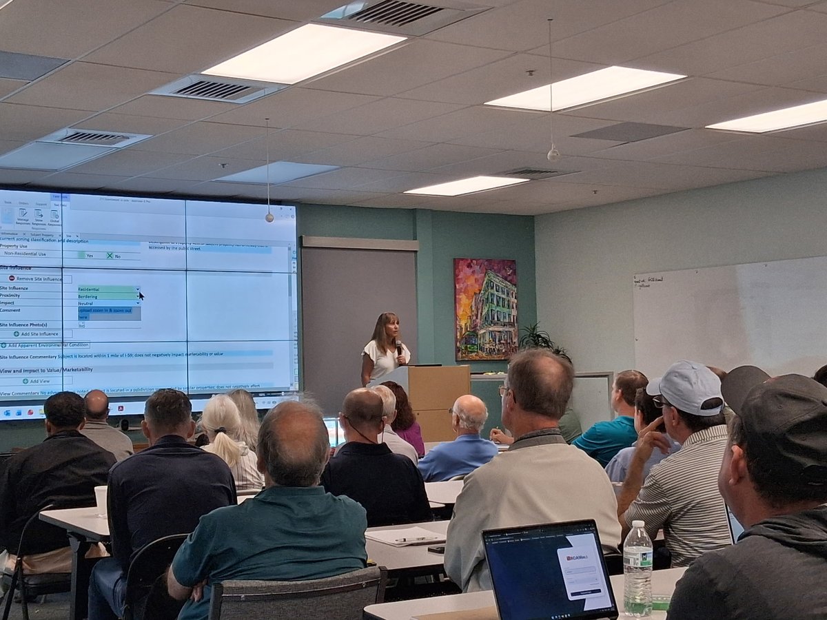 LCAI9's tweet photo. What a turnout for our UAD 3.6 Deep-Dive Demonstration on May 6! 🙌 

Big thanks to co-sponsors Louisiana Real Estate Appraiser Coalition and Gulf Coast Bank and Trust, and a huge shoutout to Instructor Melissa Bond for an outstanding session. https://t.co/zNkAMbkc3g