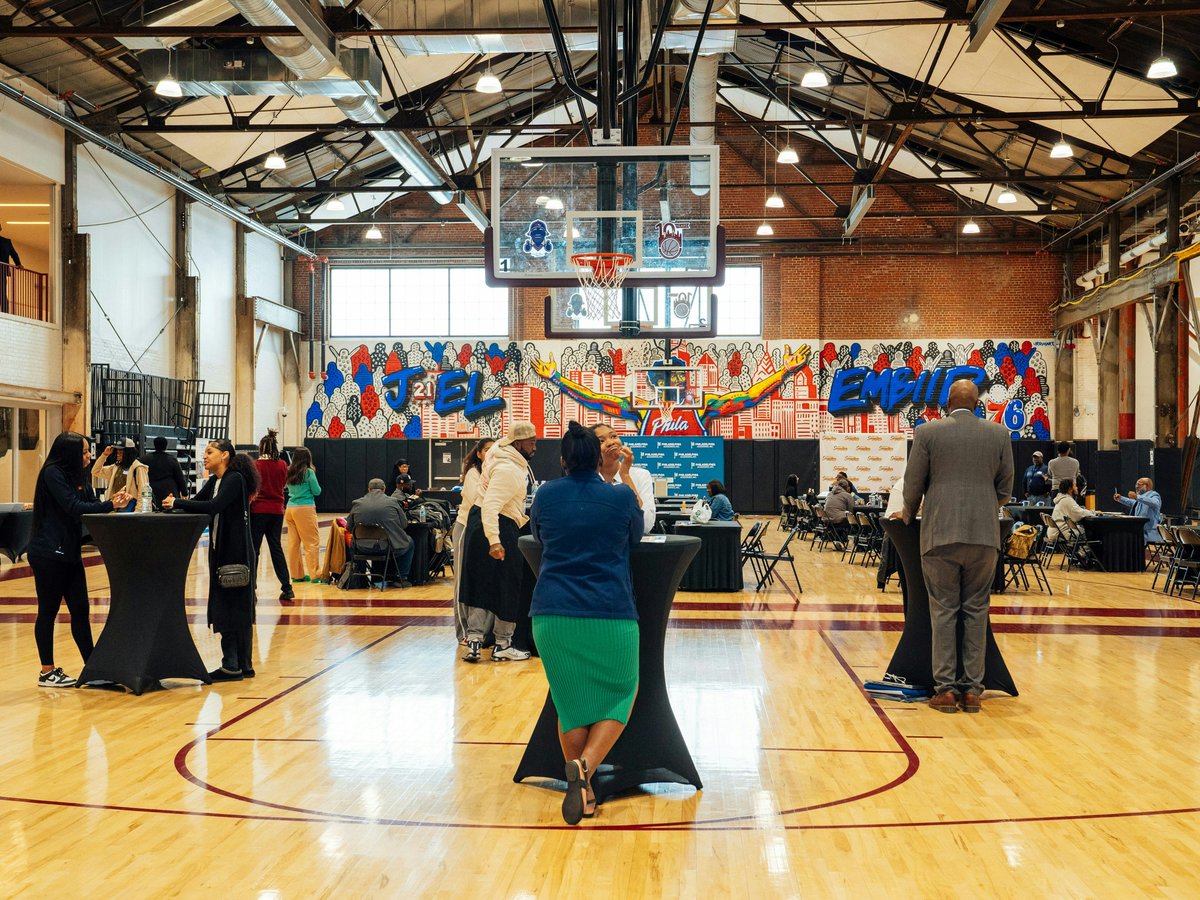 AcademiesInc's tweet photo. Last week, we brought our annual Interview Expo to North Philly’s incredible Sixth Man Center. https://t.co/cenRlpJgRV