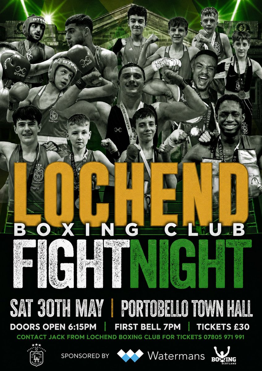 Lochend Boxing Club tweet media