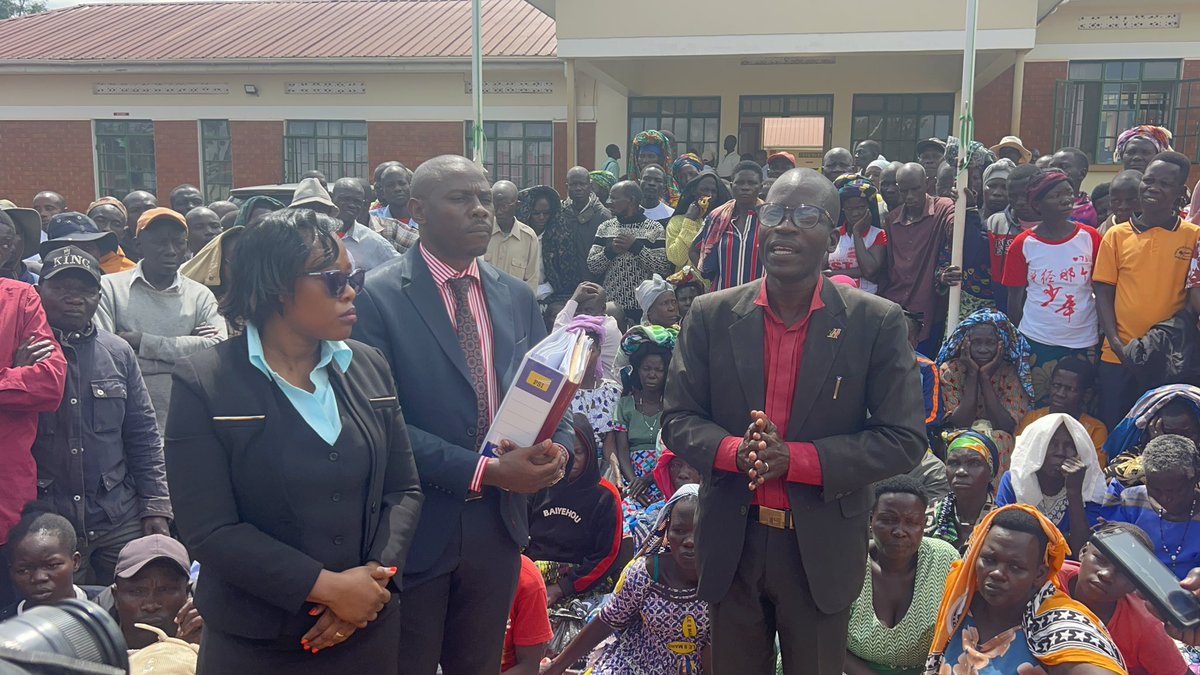 HeapiUganda's tweet photo. Kapaapi residents’ representative expresses the communities’ long standing frustrations over their futile pursuit for justice against Total Energies take over of their land https://t.co/0KtuElLLrH