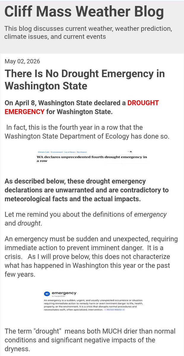 The people of Washington (and WA journalists) need to stop listening to the junk science hucksters at the state Department of Ecology.
These hucksters aren't scientists. They're politicians and--mostly--bureaucrats.
Here's the link to an actual science-backed article, debunking