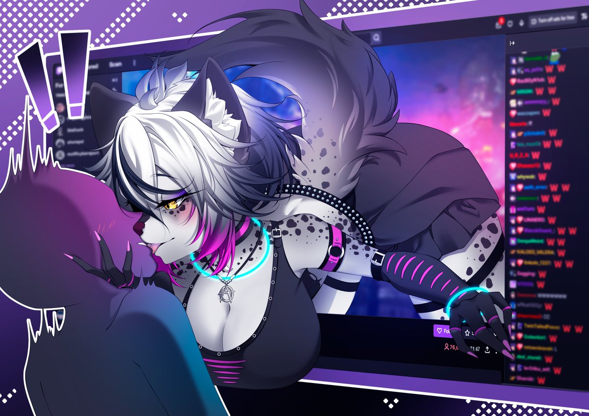 LunaYeena 🦴 🍖 Hyena Vtuber tweet media