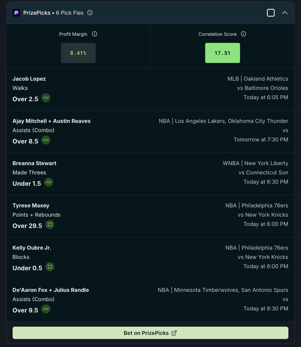 The Bettor Bat (+EV) tweet media