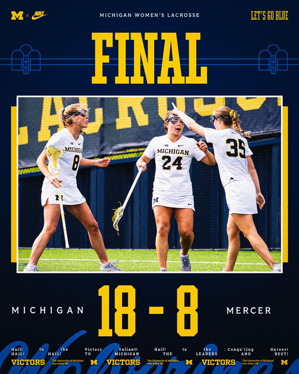 Michigan Women’s Lacrosse tweet media