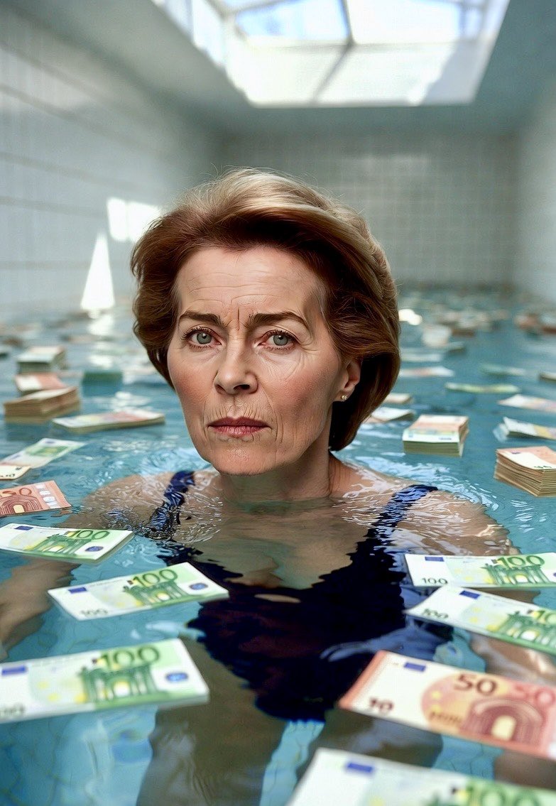 🚨🔴ÚLTIMA HORA | NUEVO ESCÁNDALO acorrala a Von der Leyen: 

Desaparecen 577 millones del fondo de recuperación del coronavirus 

Von der Leyen representa CORRUPCIÓN en su máxima expresión ⚠️

DEBE LARGARSE Y SER JUZGADA 🔥