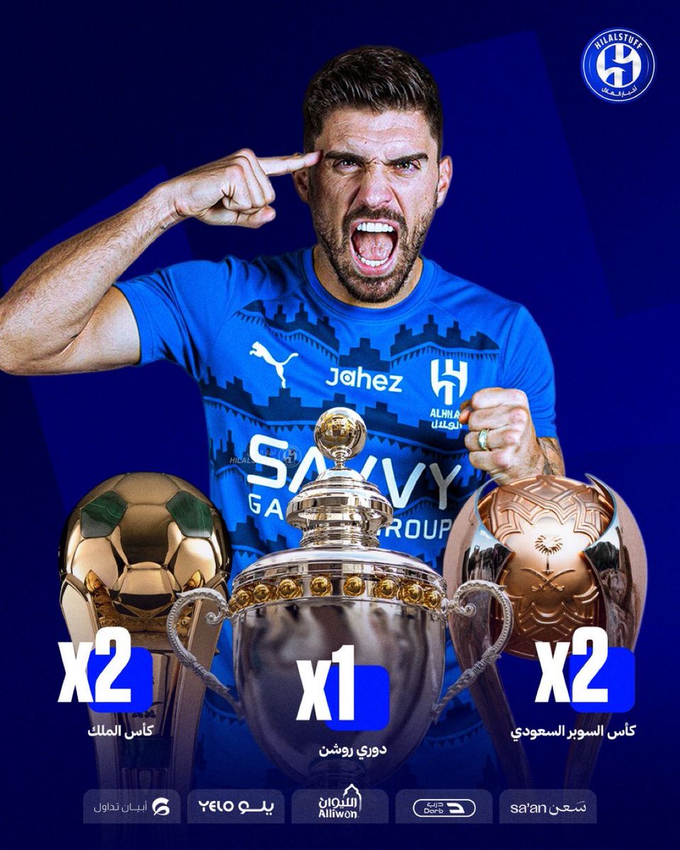 🚨🚨🚨🚨🚨🎙️ روبن نيفيز:

كنت محظوظًا عندما اتصل بي الهلال 

كما تعلم هو أفضل نادي في آسيا 😱💙💙💙💙💙