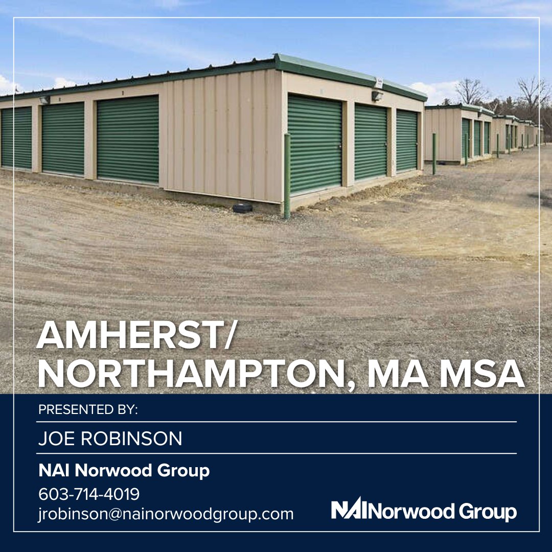 ArgusStorage's tweet photo. 🚨 NEW LISTING
📍 Amherst/Northampton, MA MSA
💲 CALL FOR OFFERS - DUE 5/14/26

📰 A physically stabilized self storage facility offering a diverse &amp; complementary mix of income streams: self storage units, warehouse space &amp; outdoor parking. 

🔗  https://t.co/xnf4dhbNww https://t.co/ytUNOBrK7d