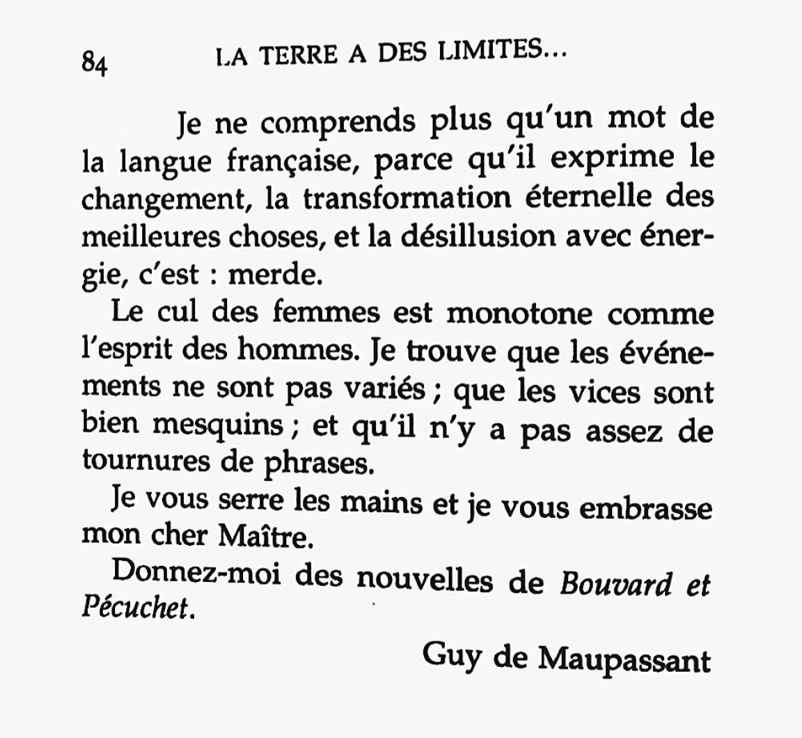 Correspondance : Gustave Flaubert-Guy de Maupassant (1873-1880).