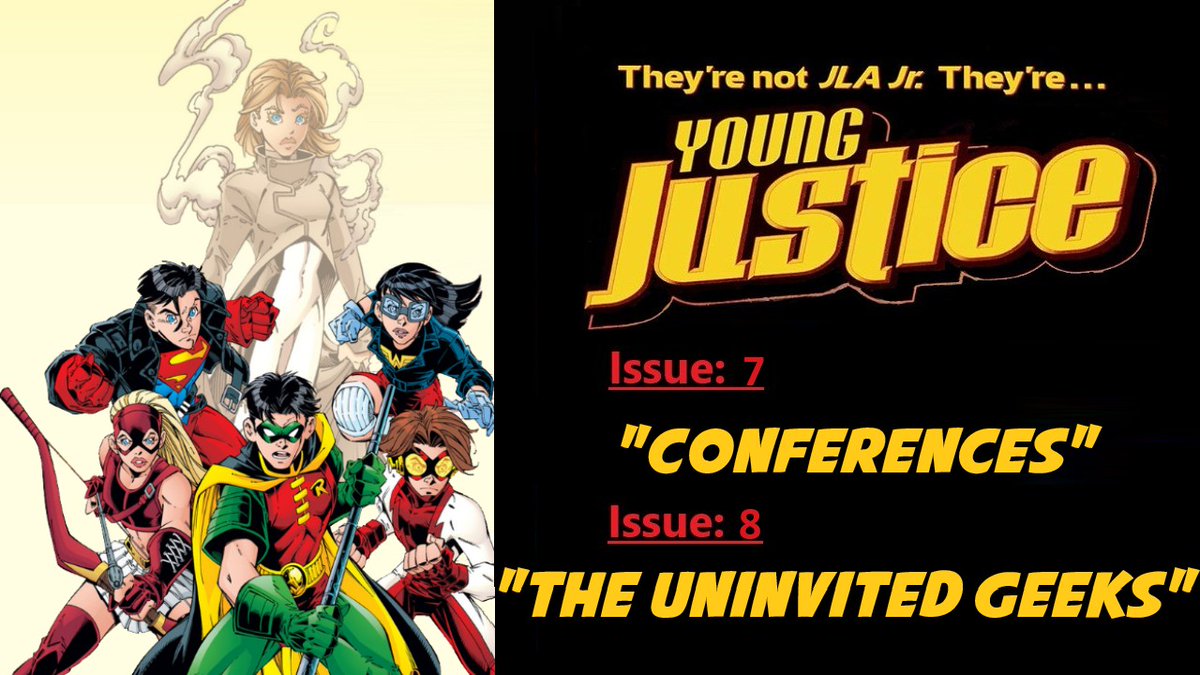 RealDrVenkman's tweet photo. I'm going to be reading some late 90's Young Justice comics later tonight with some friends of mine.

Stream starts @ 8 PM Eastern!

YouTube Vertical: https://t.co/mmDM3gLhEj

YouTube PC: https://t.co/h7ccZ2yGCq

#Robin #Superboy #WonderGirl #dccomics #PeterDavid #justiceleague #YouTube #fridaynight #90s #nightwing #batman #superman