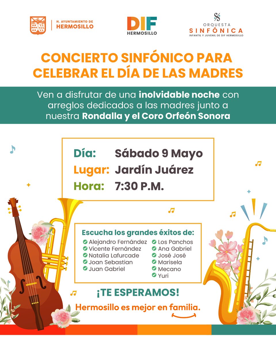 #MusicaparaHermosillo