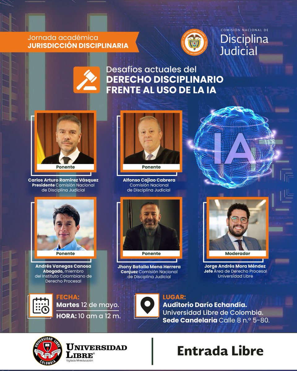 Comisión Nacional de Disciplina Judicial tweet media