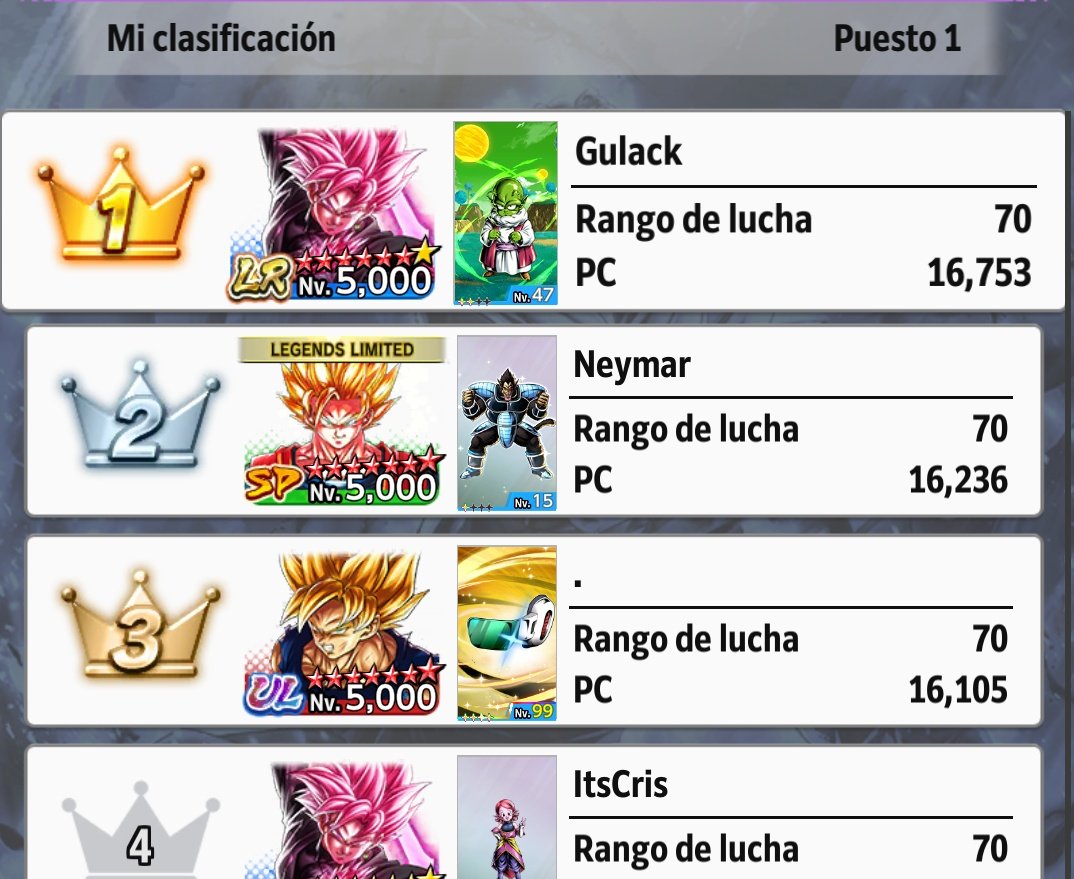 - Ranking 200 👑🔥 #DBLegends #DBL