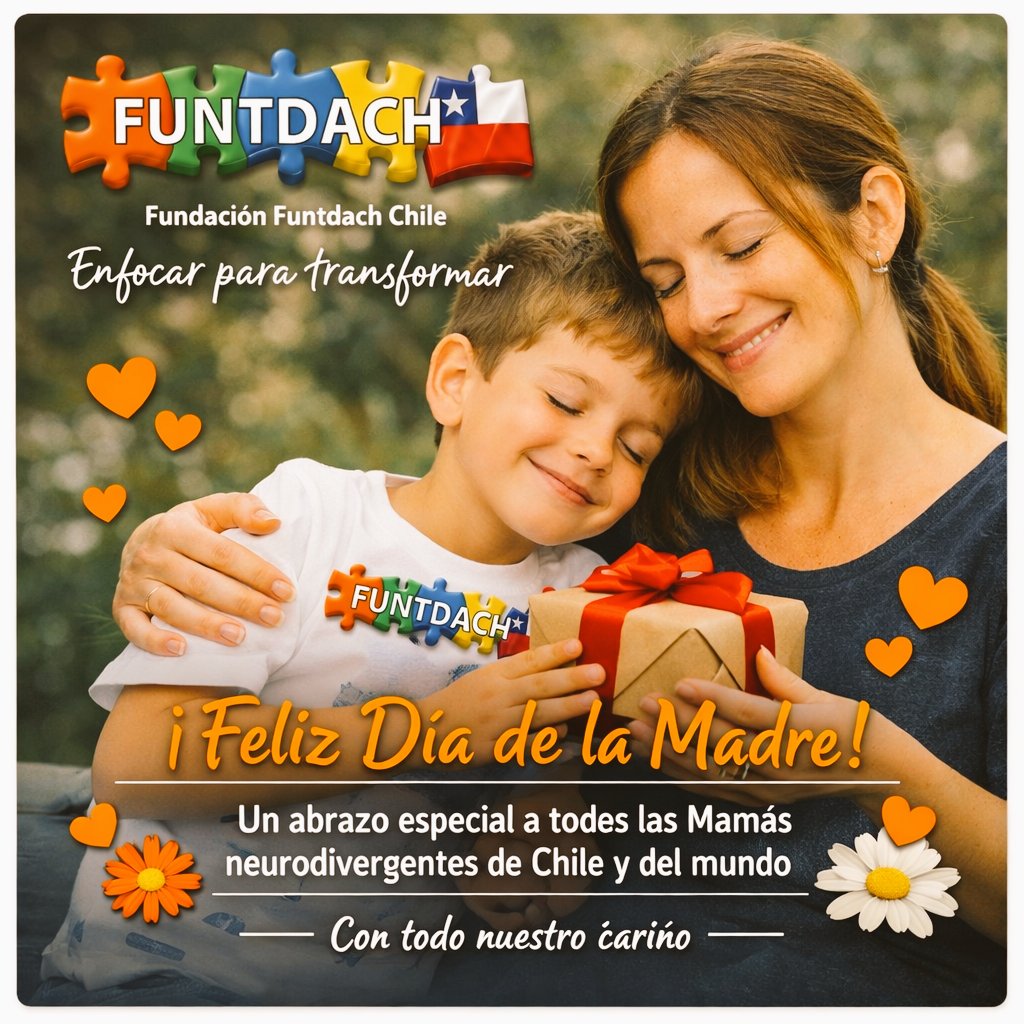 funtdach's tweet photo. 💙🧡 Hoy celebramos su valentía, su entrega y ese amor inmenso que transforma vidas 💫

Con mucho cariño y afecto,
🌈 Fundación Funtdach Chile 🇨🇱
✨ “Enfocar para transformar” ✨
📍 Santiago de Chile 
🌐 https://t.co/QVgucMXUlD 🔗💙 https://t.co/mU3InARZ9M