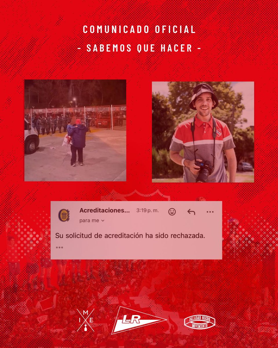 Agrupacion Lista Roja Oficial tweet media
