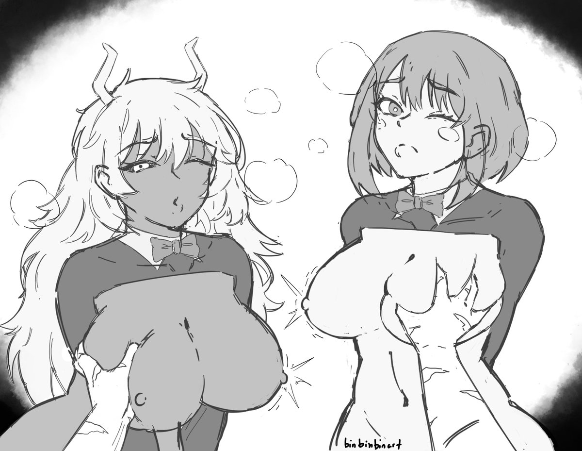 binbinbinart's tweet photo. mina chako timeskip rough https://t.co/aRqgsbO3bv