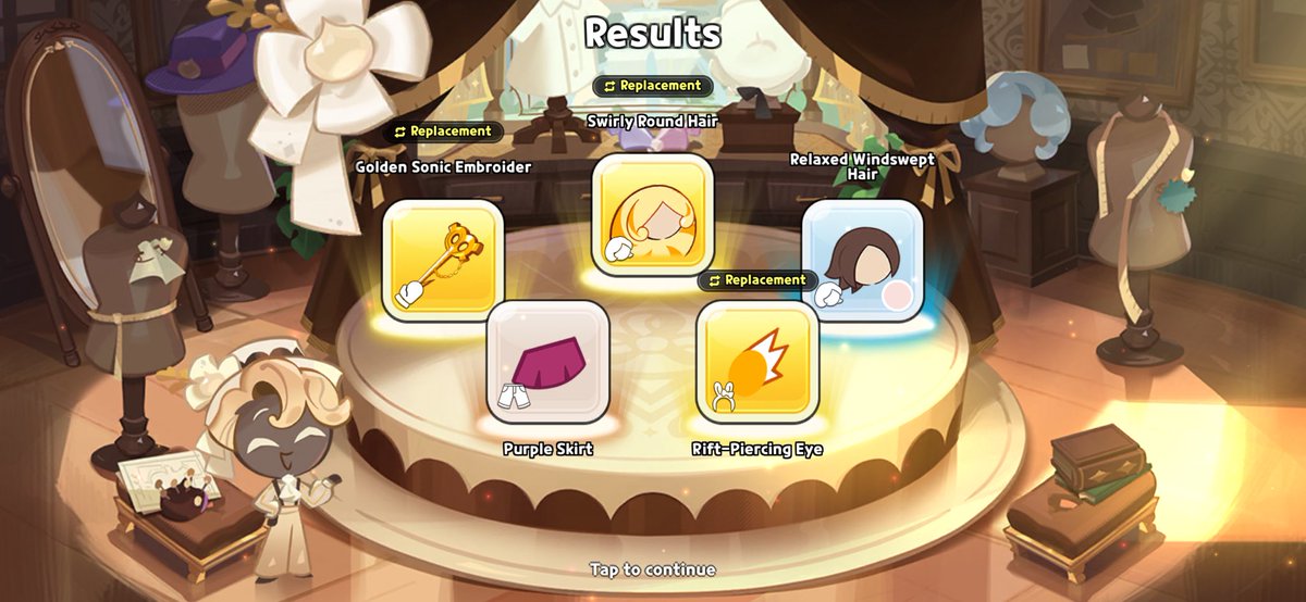 AgnosticSpoon's tweet photo. I’ve actually been so lucky this update. Got TK cookie in my first 30 pulls and then got them a total of 3 times in 180 pulls. https://t.co/izTFwM8TXd