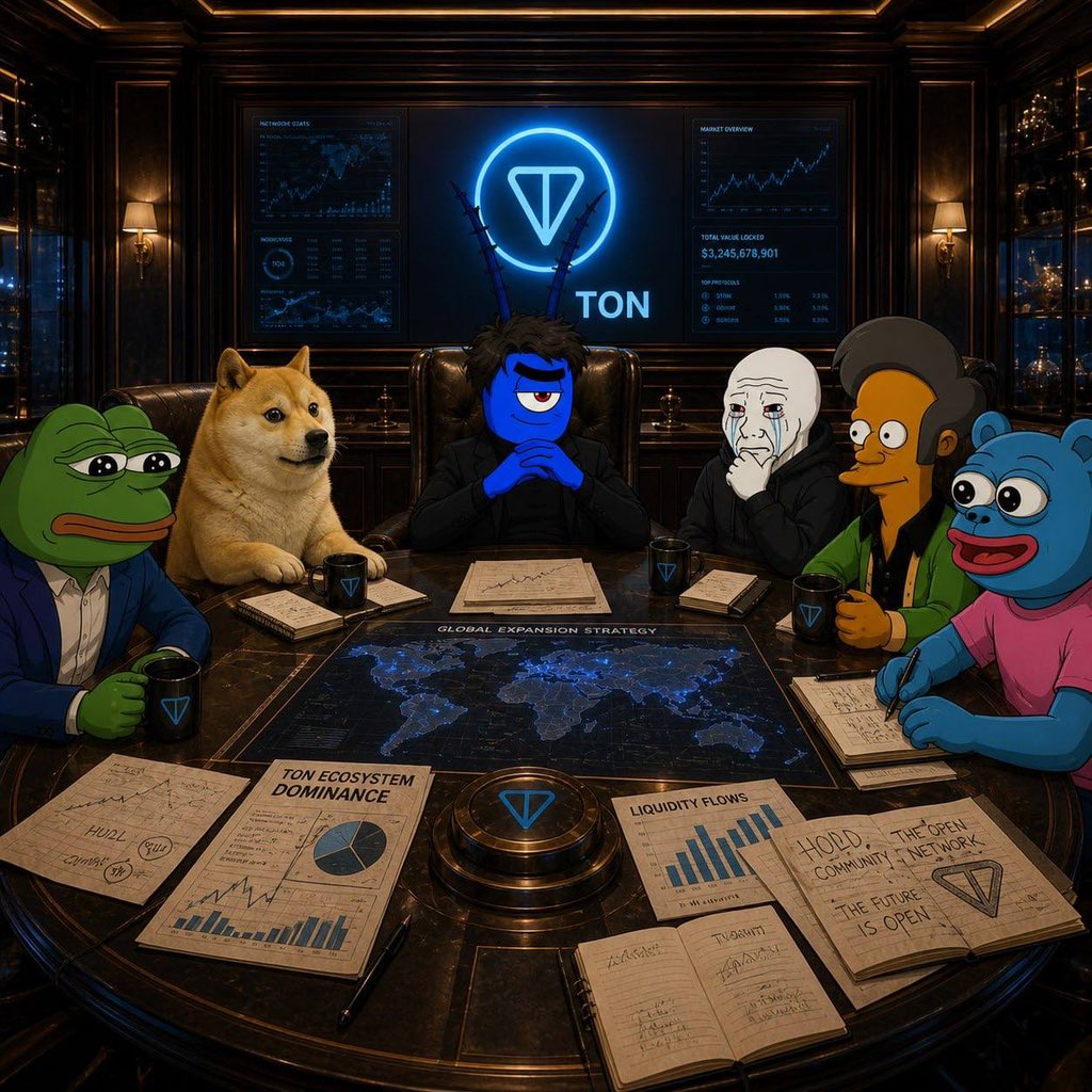 GorYrui's tweet photo. @_bolivian We're all set for meme szn on $TON https://t.co/JiAeUUh3N6