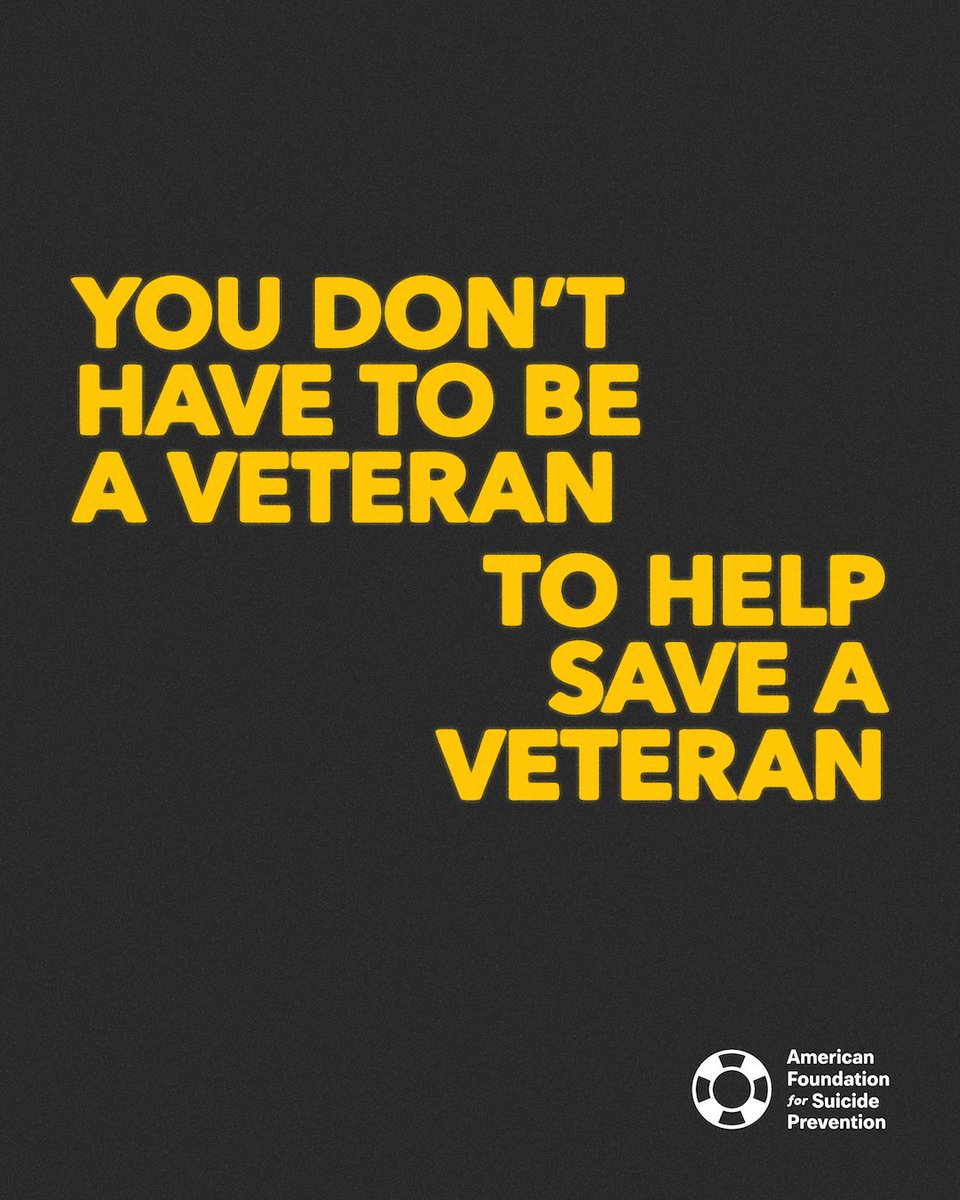 American Foundation for Suicide Prevention tweet media