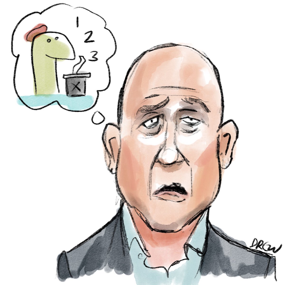cartoonsidrew's tweet photo. Count faster Nessie I want to go to bed soon - long running Scottish election and BBC coverage fronted by Martin Geissler #sp26 https://t.co/Lj40aIqBDN