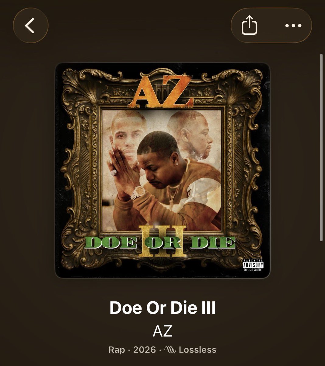 First listen AZ - Doe or Die III