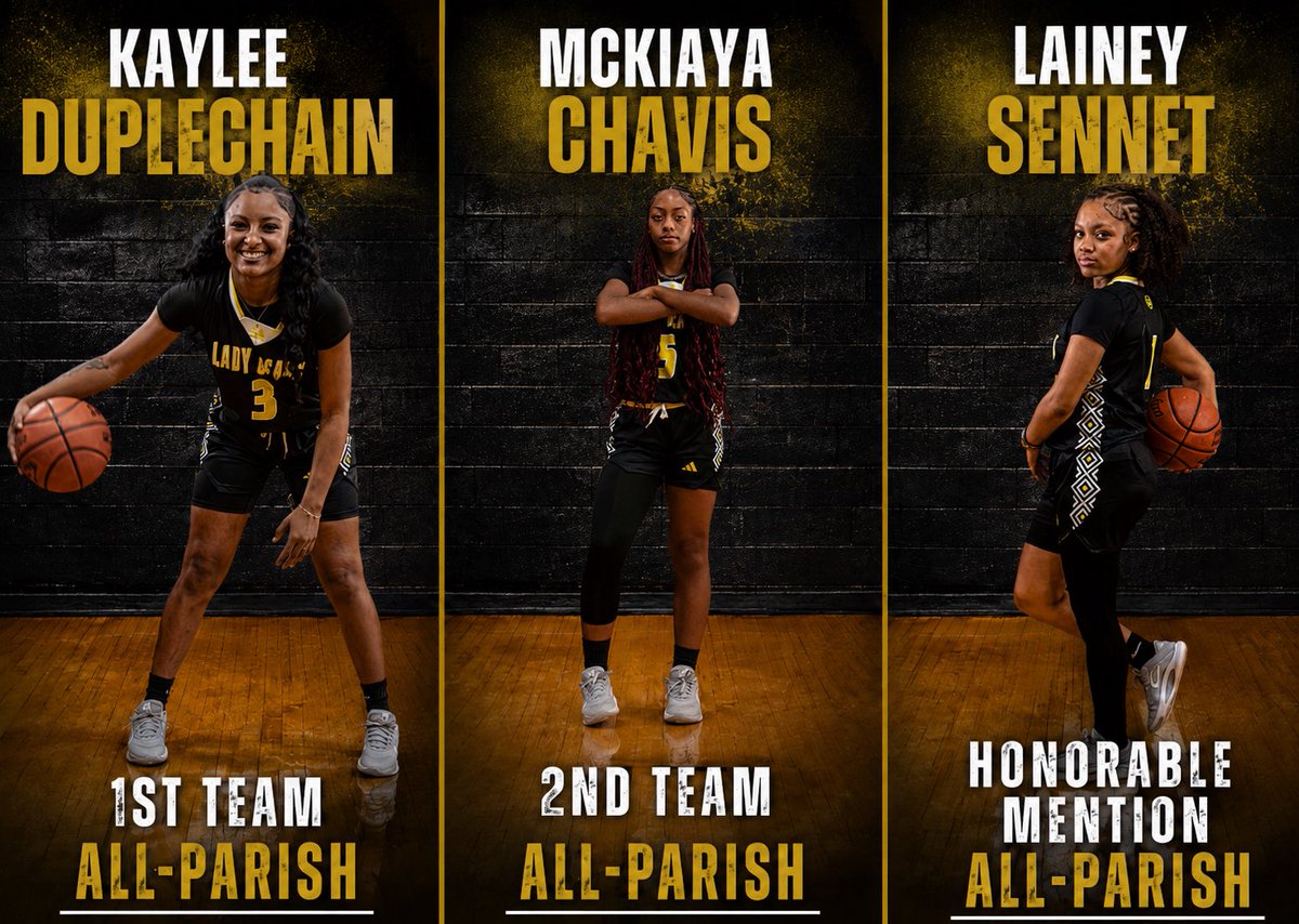 CPLadyBears's tweet photo. Congratulations to these Lady’s for making the All-Parish Team https://t.co/qkmadXqZTh