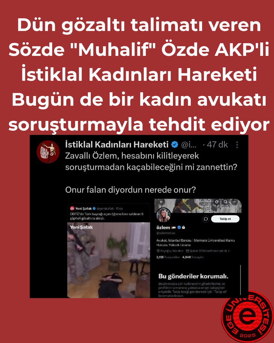Ege Üniversitesi Öğrenci Topluluğu tweet media