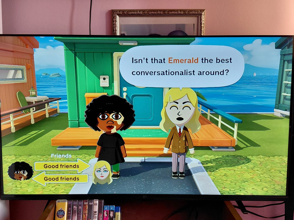 This was also their second attempt at becoming friends and it worked out this time. Also, I came up with Jade's nickname myself, I thought it was sweet.
#disventurecamp #TomodachiLife #TomodachiLifeLivingtheDream