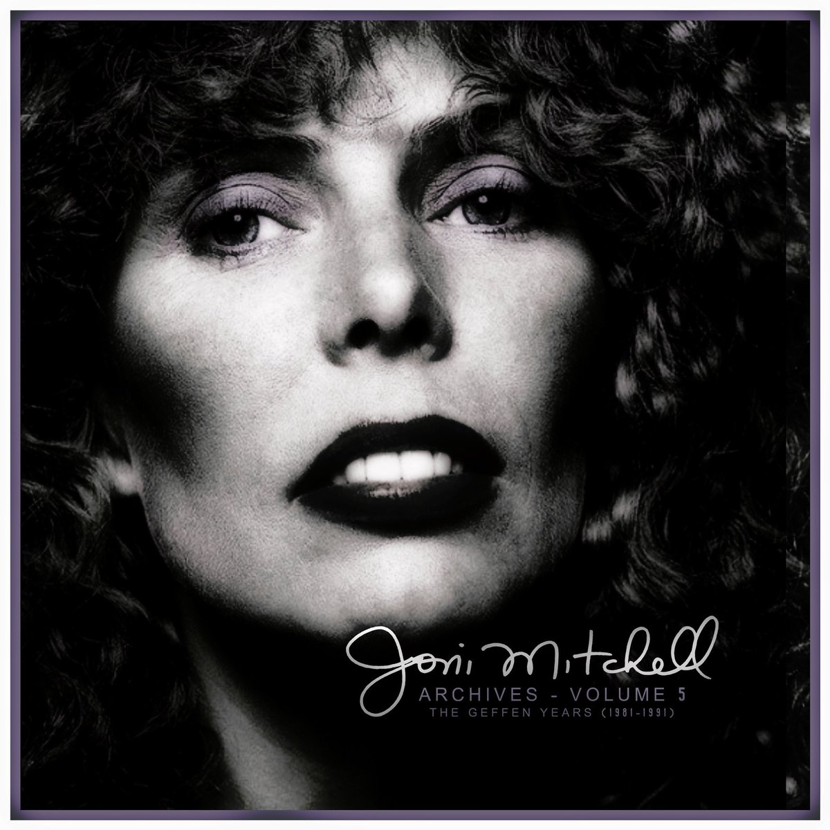 The cover and track list for Joni Mitchell's “Archives Vol. 5