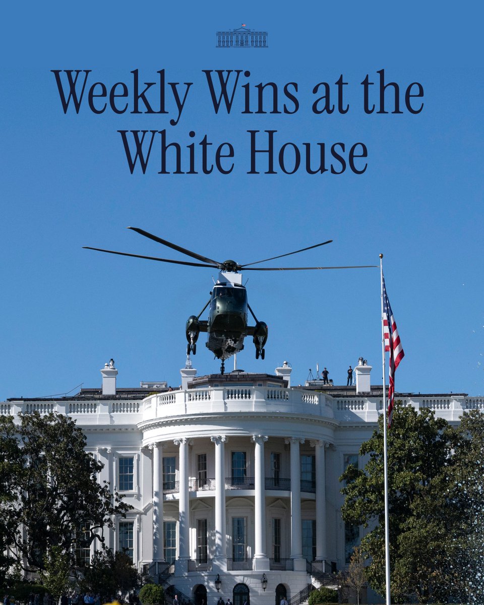 The White House tweet media