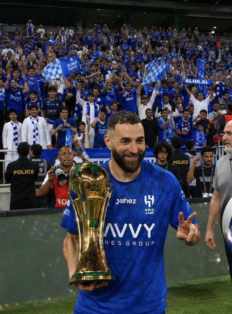 Le 1er titre de Karim Benzema avec Al Hilal