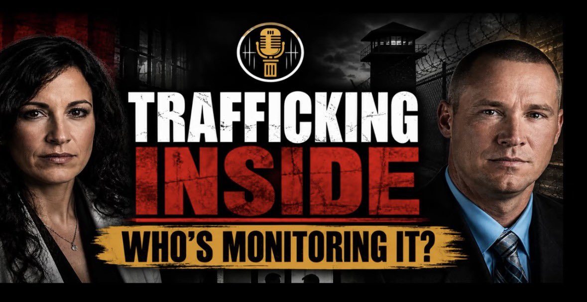 GUARDATOfficial's tweet photo. 🎙️ NEW PODCAST EPISODE | Corrections Unfiltered

Human trafficking does not stop at the prison gate. Correctional professionals are often in a unique position to identify patterns of grooming, coercion, victimization, recruitment, and organized exploitation that might otherwise go unnoticed.

In this episode of Corrections Unfiltered, @JarrodSadulski, @ali_hopper, Pete Bludworth, Alishia McColl, and Niki Springer discuss:
▪️ Trafficking inside correctional environments
▪️ Victimization & exploitation patterns
▪️ Challenges identifying indicators
▪️ Why training & awareness matter
▪️ Intelligence-driven approaches to prevention & accountability

These conversations matter and so does the collaboration needed to address them.

🎧 Watch podcast episode here:
https://t.co/roGnlZaF1I