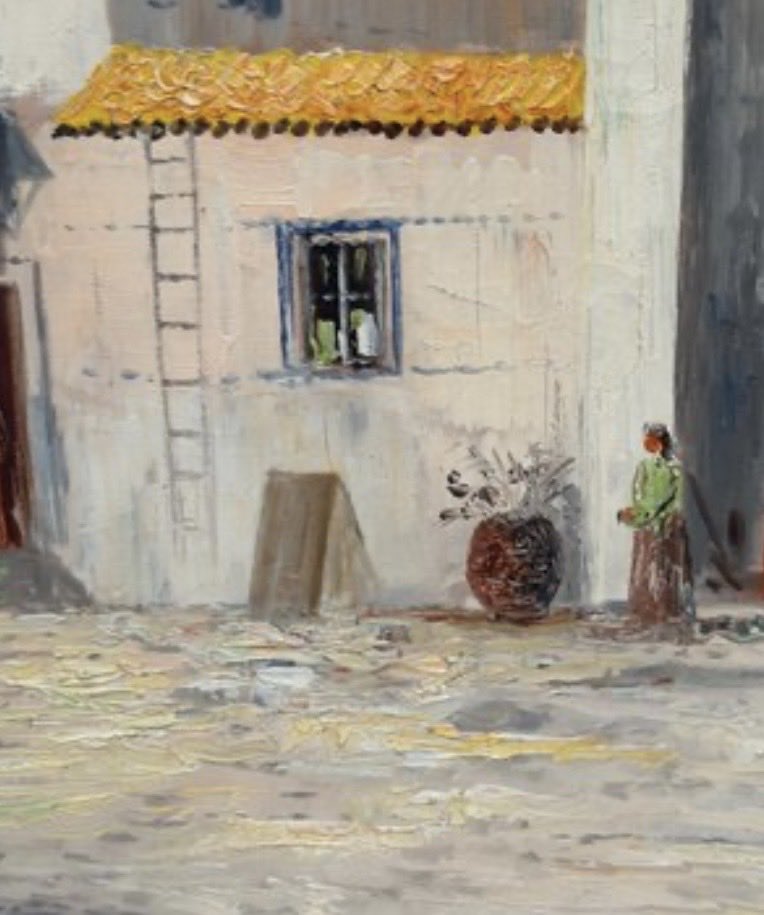 olivo_virtual's tweet photo. Gloria Merino. 1930-2025. Pintora. Malagón. Ciudad Real.  Expresionista. La Mancha…(la de verdad). #lamanchamanchega #lamancha 
(El olivo virtual. La única agro-revista virtual hecha por gañanes para ingenieros, doctores, licenciados, bachilleres y otras gentes de malvivir. ) https://t.co/lr0yoKSNNv