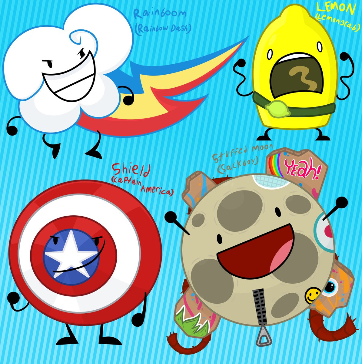Even more random characters I like, but as objects! #osc #osctwt