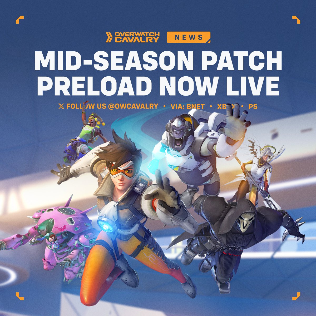 Overwatch Cavalry tweet media