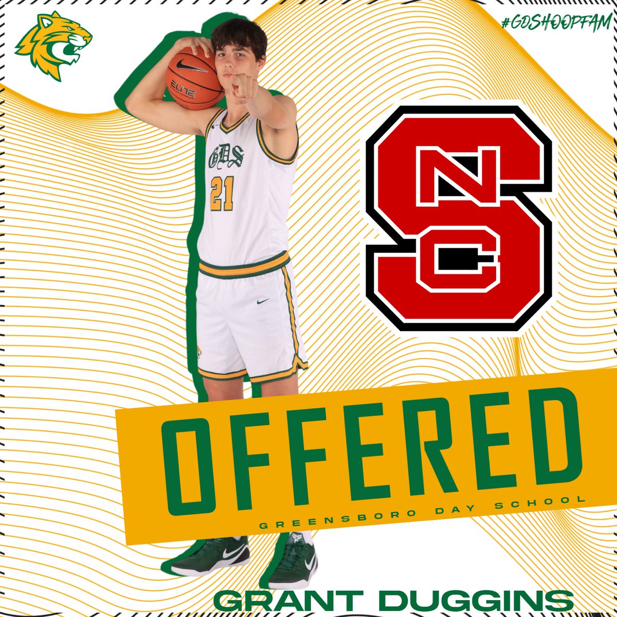 CoachJ1977's tweet photo. @gduggins28 has been offered by @PackMensBball Congratulations, Grant! #gdshoopfam https://t.co/sMoMVBO3S3