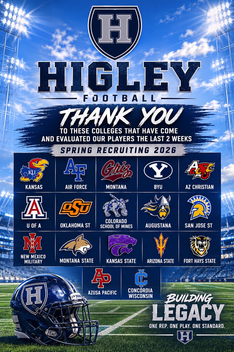 Higley Football tweet media