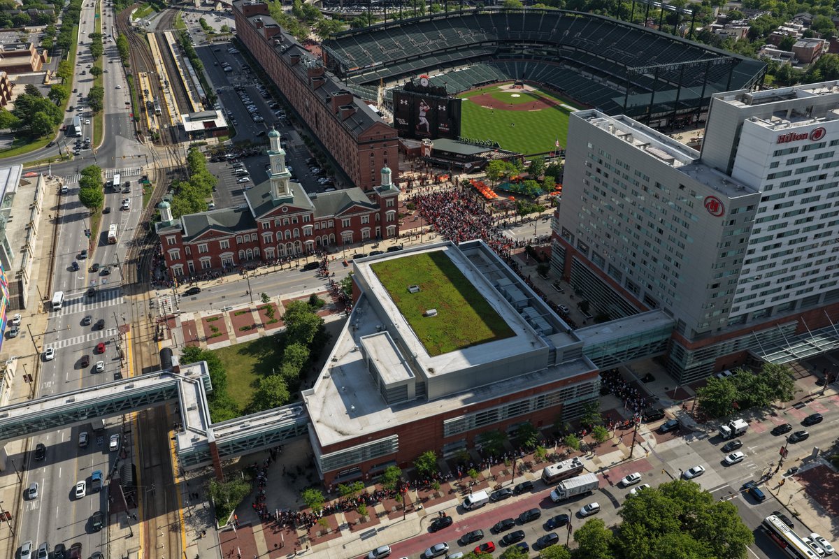 Orioles's tweet photo. Birdland is READY 🙌 https://t.co/0TNK3YgVl6