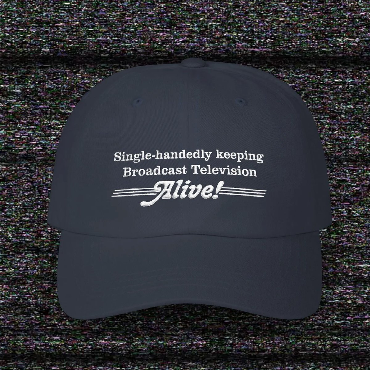 nocontextrvd's tweet photo. btw i make tv show merch on etsy! check out this hat i just added to my shop 📺 ok bye https://t.co/1E1FquiGNw https://t.co/ftCqwf8fsR